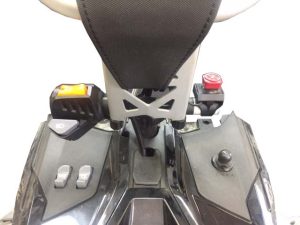 Skidoo XM/G4/G5 handle bar switch relocation