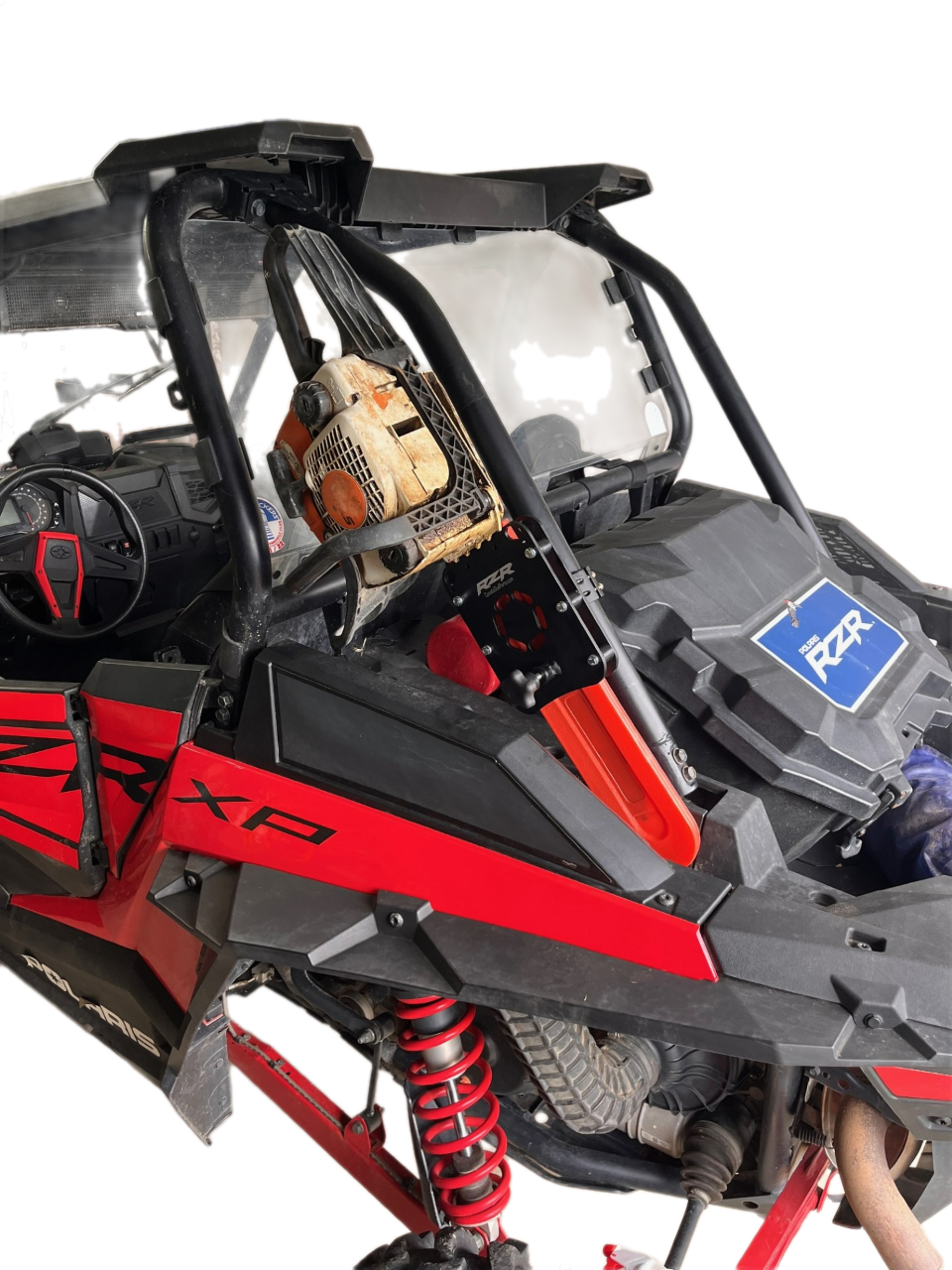 RZR Chainsaw Mount 1.75" or 2" roll cage - Image 5