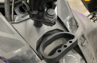 Arctic cat tether relocation bracket