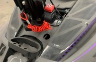 Arctic cat kill switch relocation bracket