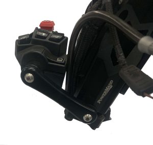 Arctic Cat handlebar controls relocation bracket