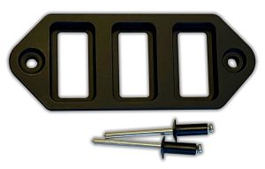 Polaris three switch holder and guard